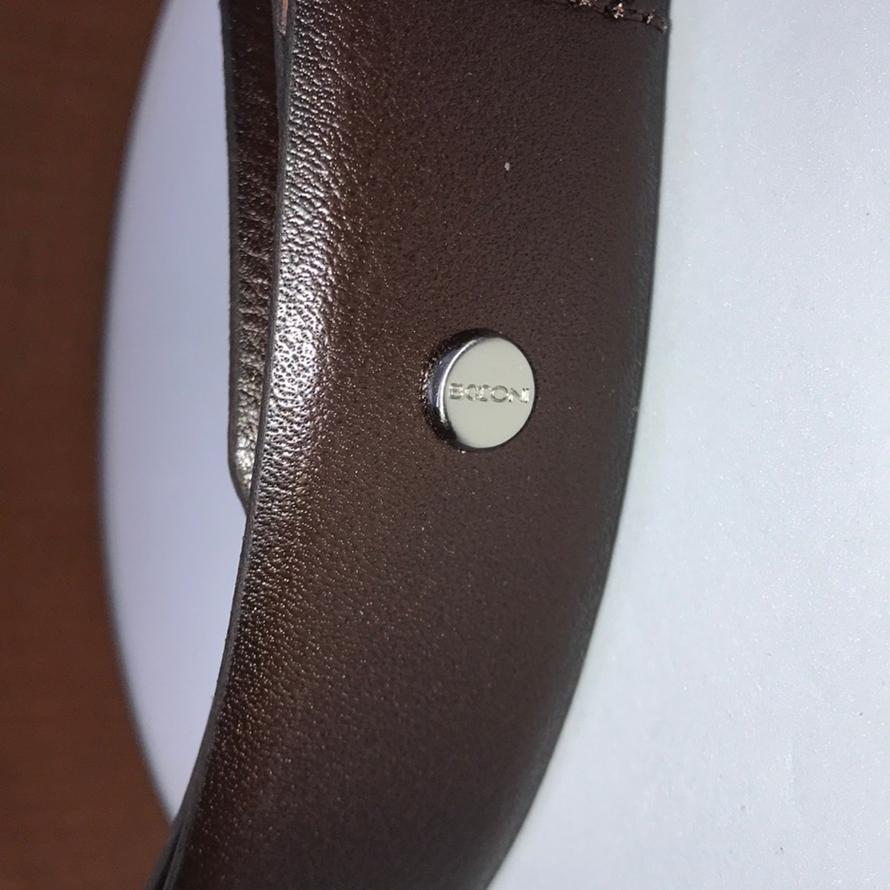 Only 1 Left! Boconi Leather Men’s Belt, Size 40 - Picture 2 of 3